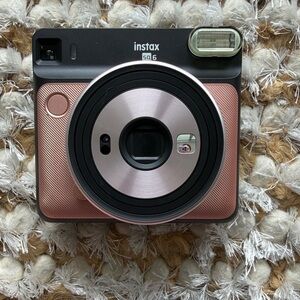 Limited Edition Instax SQ6 Camera in Rose and Charcoal